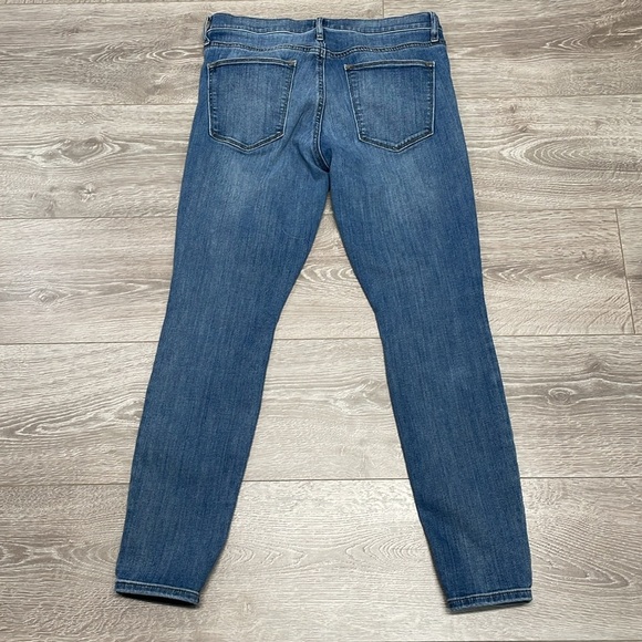 Gap Stretch True Skinny Mid Rise Medium Indigo Denim Jeans 31R - Picture 15 of 15